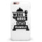 Work Hard Stay Humble iPhone 6/6s or 6/6s Plus INK-Fuzed Case