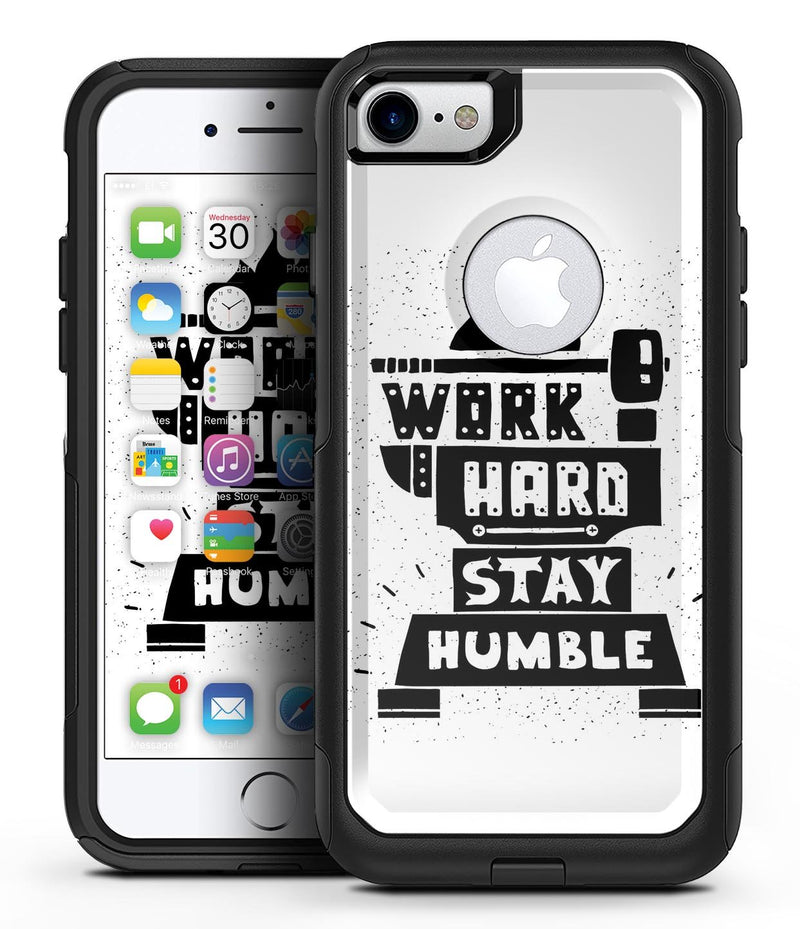 Work Hard Stay Humble - iPhone 7 or 8 OtterBox Case & Skin Kits