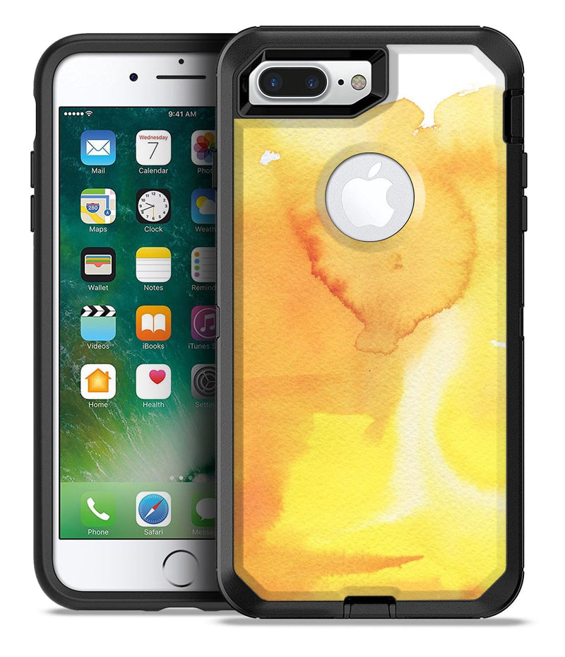 Yellow 53 Absorbed Watercolor Texture - iPhone 7 Plus/8 Plus OtterBox Case & Skin Kits