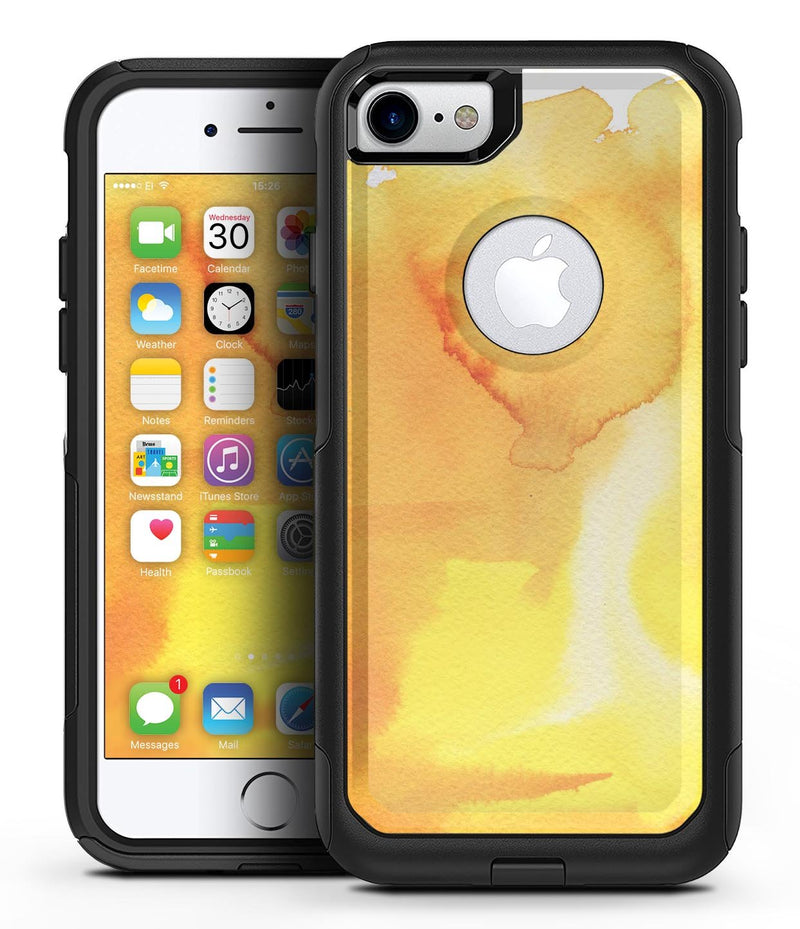 Yellow 53 Absorbed Watercolor Texture - iPhone 7 or 8 OtterBox Case & Skin Kits