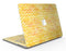 Yellow Basic Watercolor Chevron Pattern - MacBook Air Skin Kit
