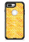 Yellow Basic Watercolor Chevron Pattern - iPhone 7 or 7 Plus Commuter Case Skin Kit