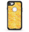 Yellow Basic Watercolor Chevron Pattern - iPhone 7 or 8 OtterBox Case & Skin Kits