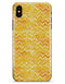 Yellow Basic Watercolor Chevron Pattern - iPhone X Clipit Case