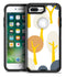 Yellow Cartoon Trees - iPhone 7 or 7 Plus Commuter Case Skin Kit