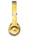Yellow Floral Succulents Full-Body Skin Kit for the Beats by Dre Solo 3 Wireless Headphones