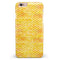 Yellow Multi Watercolor Chevron iPhone 6/6s or 6/6s Plus INK-Fuzed Case