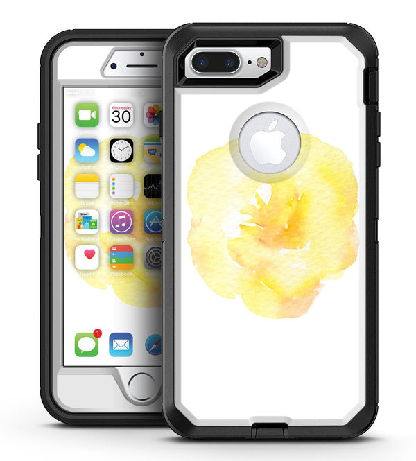 Yellow Orange Watercolored Hibiscus - iPhone 7 Plus/8 Plus OtterBox Case & Skin Kits