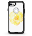 Yellow Orange Watercolored Hibiscus - iPhone 7 or 8 OtterBox Case & Skin Kits