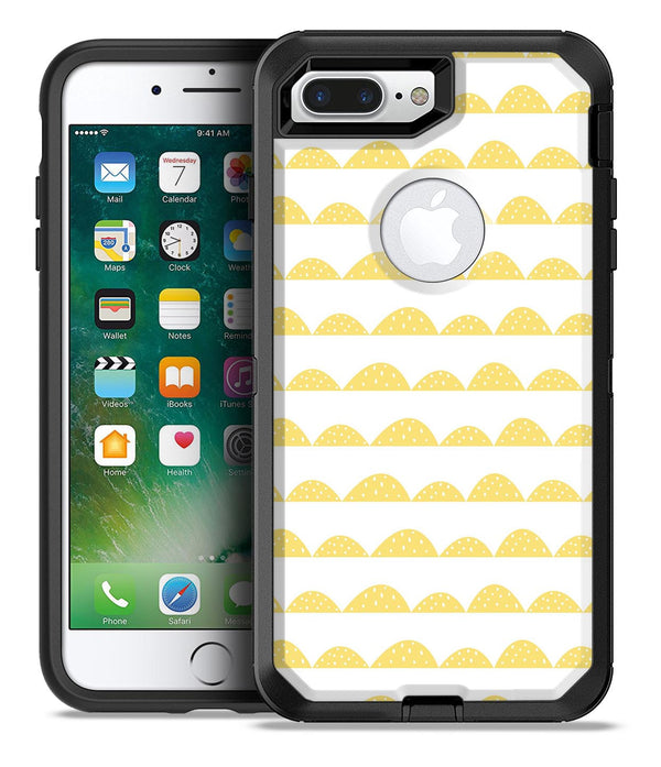 Yellow Rolling Hills - iPhone 7 or 7 Plus Commuter Case Skin Kit