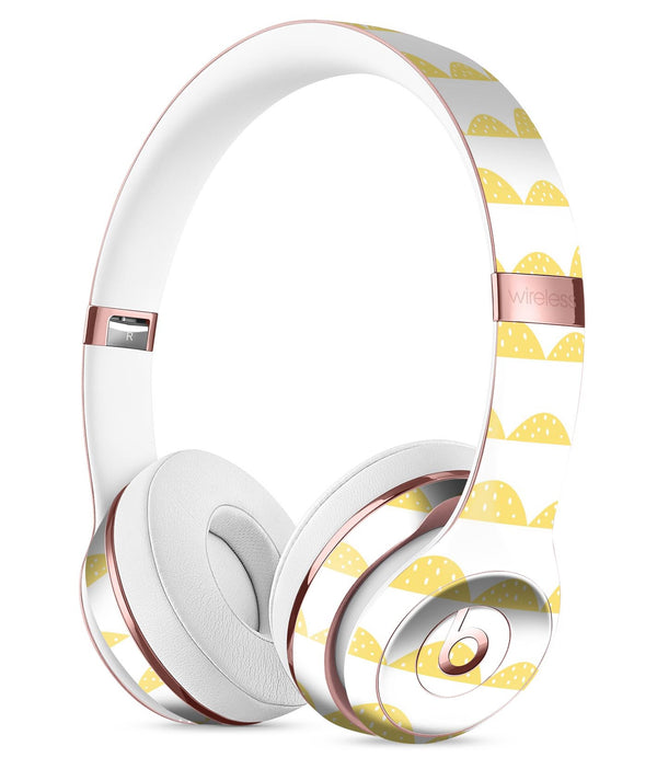 Yellow Rolling Hills Full-Body Skin Kit for the Beats by Dre Solo 3 Wireless Headphones