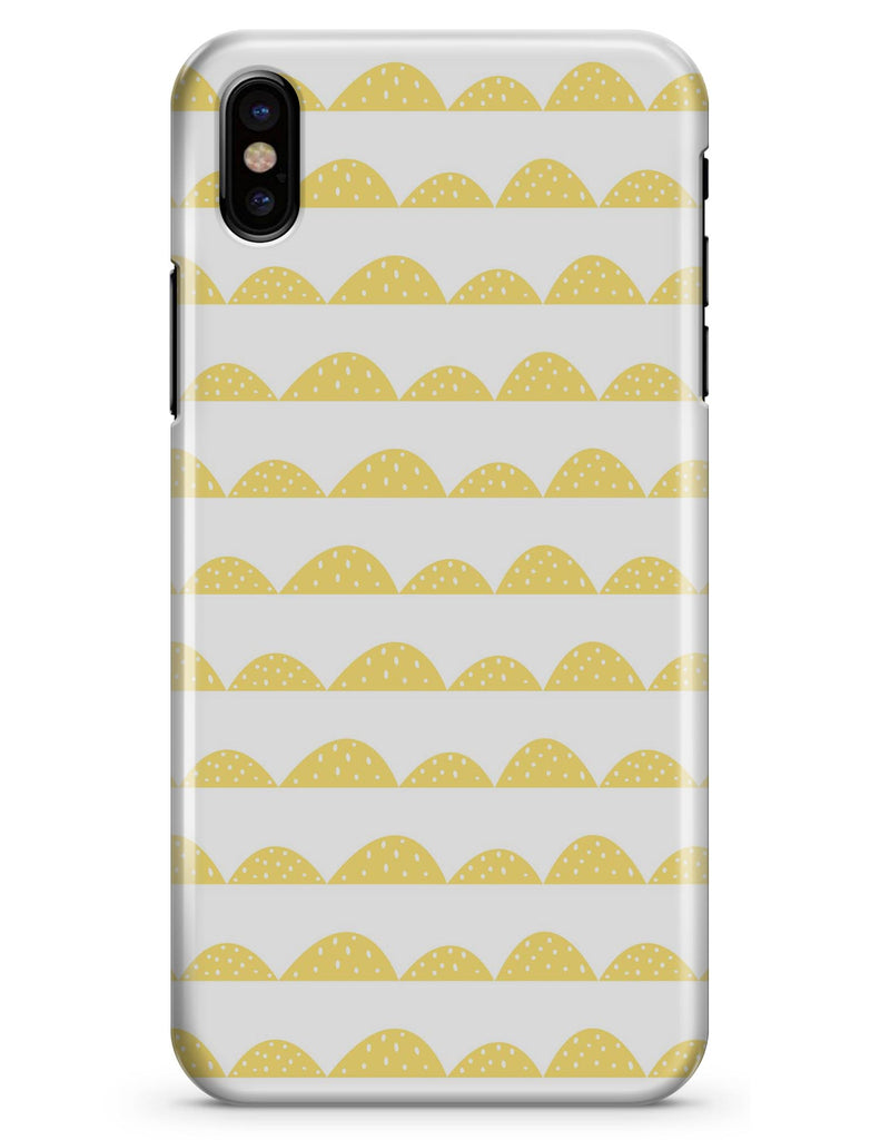 Yellow Rolling Hills - iPhone X Clipit Case