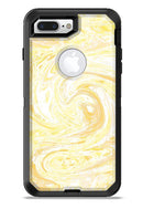 Yellow Slate Marble Surface V21 - iPhone 7 or 7 Plus Commuter Case Skin Kit