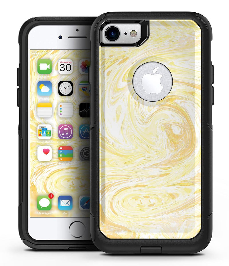 Yellow Slate Marble Surface V21 - iPhone 7 or 8 OtterBox Case & Skin Kits
