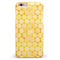Yellow Sorted Large Watercolor Polka Dots iPhone 6/6s or 6/6s Plus INK-Fuzed Case