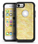 Yellow Textured Triangle Pattern - iPhone 7 or 8 OtterBox Case & Skin Kits