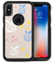 Yellow Triangles with Fruit - iPhone X OtterBox Case & Skin Kits