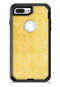 Yellow Vertical Damask Pattern - iPhone 7 or 7 Plus Commuter Case Skin Kit