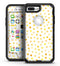 Yellow Watercolor Dots over White - iPhone 7 Plus/8 Plus OtterBox Case & Skin Kits