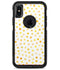Yellow Watercolor Dots over White - iPhone X OtterBox Case & Skin Kits