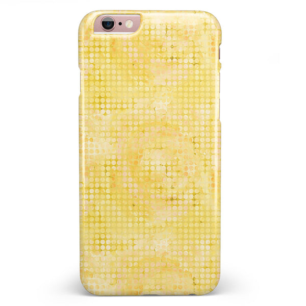 Yellow Watercolor Polka Dots iPhone 6/6s or 6/6s Plus INK-Fuzed Case