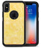 Yellow Watercolor Polka Dots - iPhone X OtterBox Case & Skin Kits