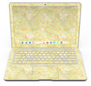 Yellow Watercolor Quatrefoil - MacBook Air Skin Kit