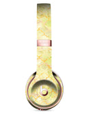 Yellow Watercolor Quatrefoil Full-Body Skin Kit for the Beats by Dre Solo 3 Wireless Headphones