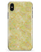 Yellow Watercolor Quatrefoil - iPhone X Clipit Case