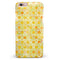 Yellow Watercolor Ring Pattern iPhone 6/6s or 6/6s Plus INK-Fuzed Case