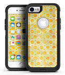 Yellow Watercolor Ring Pattern - iPhone 7 or 8 OtterBox Case & Skin Kits