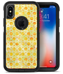 Yellow Watercolor Ring Pattern - iPhone X OtterBox Case & Skin Kits