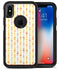 Yellow Watercolor Triangle Pattern V2 - iPhone X OtterBox Case & Skin Kits