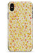 Yellow Watercolor Triangle Pattern - iPhone X Clipit Case