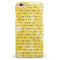 Yellow and Black Tribal Arrow Pattern iPhone 6/6s or 6/6s Plus INK-Fuzed Case