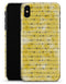 Yellow and Black Tribal Arrow Pattern - iPhone X Clipit Case
