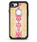 Yellow and Pink Floral Rococo Pattern - iPhone 7 or 8 OtterBox Case & Skin Kits