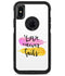 Yellow and Pink Love Never Fails - iPhone X OtterBox Case & Skin Kits