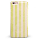 Yellow and White Verticle Stripes iPhone 6/6s or 6/6s Plus INK-Fuzed Case