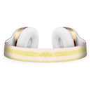 Yellow and White Verticle Stripes Full-Body Skin Kit for the Beats by Dre Solo 3 Wireless Headphones