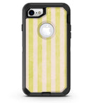 Yellow and White Verticle Stripes - iPhone 7 or 8 OtterBox Case & Skin Kits