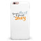 Your Past is just a Story iPhone 6/6s or 6/6s Plus INK-Fuzed Case