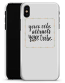 Your Vibe Attracts Your Tribe - iPhone X Clipit Case