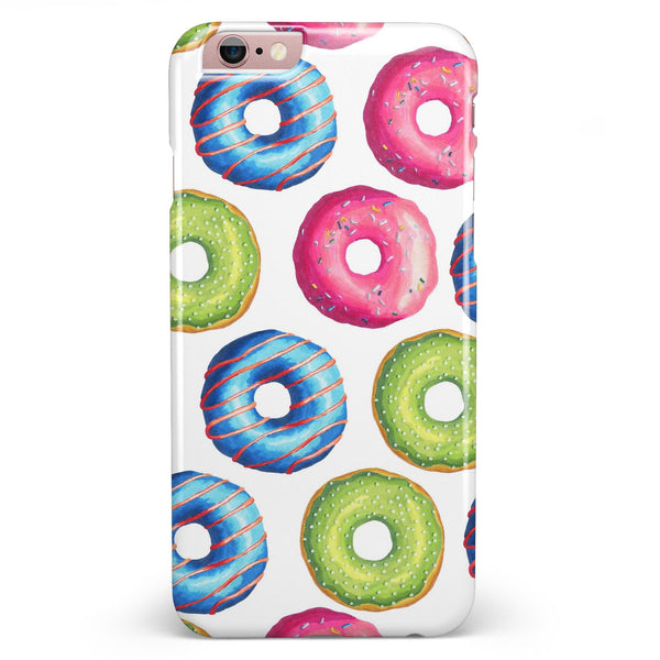 Yummy Colored Donut Galore iPhone 6/6s or 6/6s Plus INK-Fuzed Case