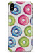 Yummy Colored Donut Galore - iPhone X Clipit Case