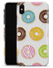 Yummy Colored Donuts - iPhone X Clipit Case