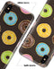 Yummy Colored Donuts v2 - iPhone X Clipit Case