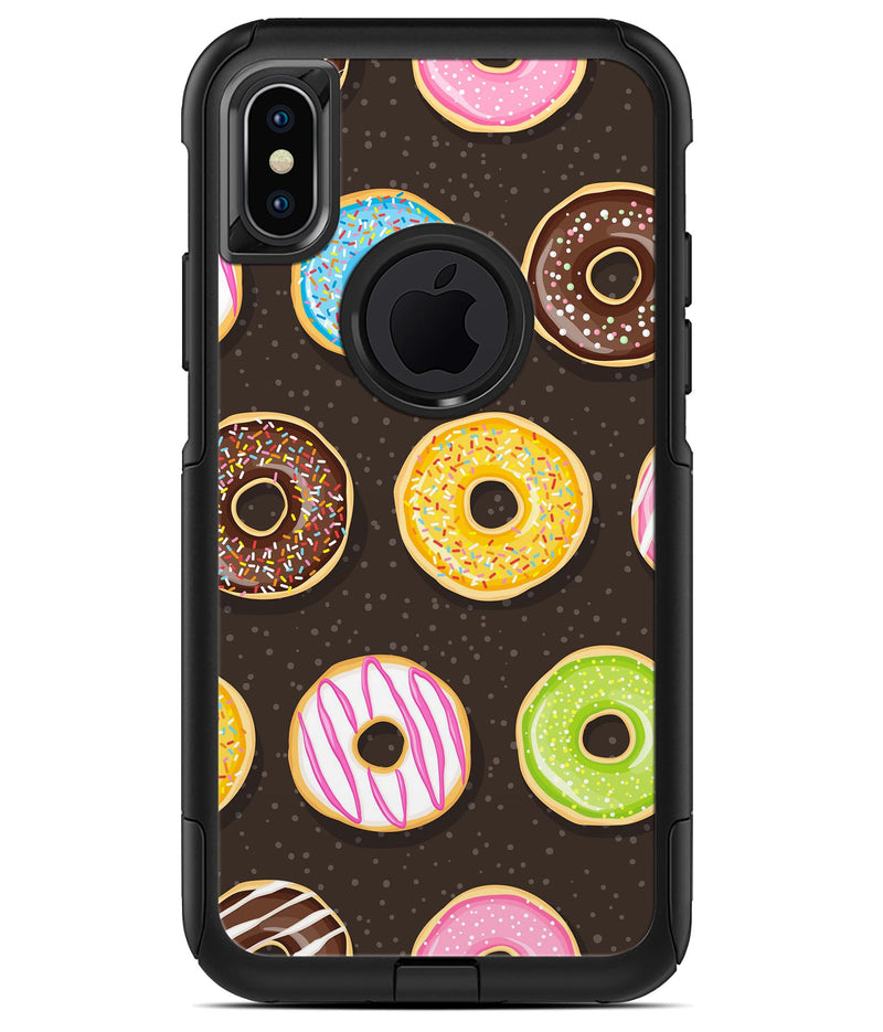 Yummy Colored Donuts v2 - iPhone X OtterBox Case & Skin Kits