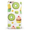 Yummy Galore Bakery Green Treats V1 iPhone 6/6s or 6/6s Plus INK-Fuzed Case
