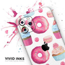 Yummy Galore Bakery Treats - Skin-Kit compatible with the Apple iPhone 12, 12 Pro Max, 12 Mini, 11 Pro or 11 Pro Max (All iPhones Available)